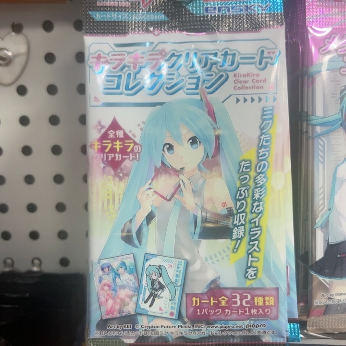 การ์ดสะสม Hatsune Miku การ์ดโลหะ กล่องสุ่มอนิเมะ ถุงสุ่ม การ์ดสะสม