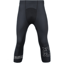 The latest 2024 new basketball sports running and cycling training competition three-point fitness pants compression pants tights for men