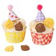 Internet celebrity line puppy shape cookie cake decoration cute puppy children's birthday dessert table party dress