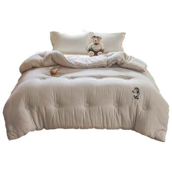 Teenieweenie bear xinjiang cotton quilt