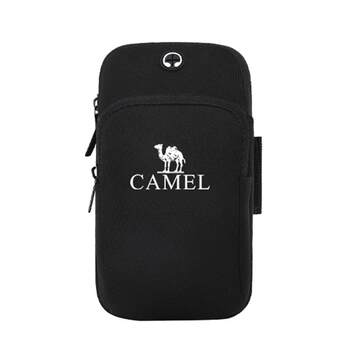 Camel running mobile phone arm bag men and women mobile phone bag arm storage bag wrist bag arm cover sports outdoor mobile phone bag