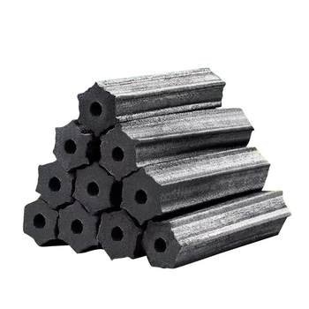 Barbecue charcoal smokeless barbecue charcoal burn-resistant environmentally friendly flammable fruit charcoal household barbecue heating 10 pounds of machine-made carbon