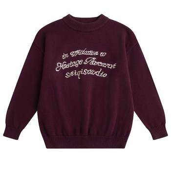 Little elephant ham boy's autumn and winter sweater