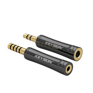 音频转换插头3.5mm互转4.4平衡母口手机小尾巴HiFi播放器无损转接