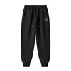 Jeansves fleece pants men's winter thickening