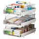 Multi-layer drawer storage medicine cabinet layered storage rack