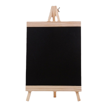 Mini desktop wooden stall small blackboard writing advertising vertical coffee restaurant milk tea shop display menu board