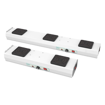 Bakon white BK5800 AC ion blower industry eliminates electrostatic ion fan double head multi-head fan