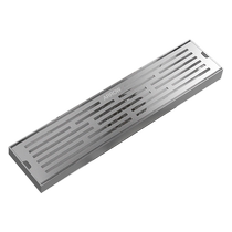 Wrigley 1325 long floor drain deodorant toilet sewer bathroom shower rectangular stainless steel extended floor drain