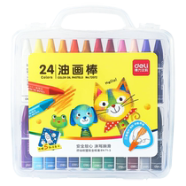 Able Huile Peinture Stick Children Wax Pen Safe Non-toxic Kindergarten Water Soluble Dazzling Stick 24 Color 36 Color Paintbrush Washable Without Dirty Hands Elementary Students Special Color Pen Baby No Stick Hand Drawing Pen