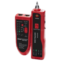 Multifunctional line finder network cable detector tester network signal on-off computer room broadband detection network cable detector telephone line detection network cable detection broadband line testing crystal head testing instrument