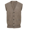 CULTUM100% Merino Wool Gentleman Retro Men's Vest Knitted Vest Business Casual V-neck Cardigan