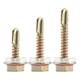 External hexagonal self-tapping iron steel plate drilling screw