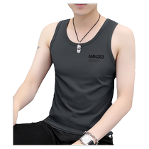 Men Summer Short Sleeve Men Vest Pure Cotton Closets Fashion Casual Temperament Cross Bar Sport Wear 100 hitch undershirt