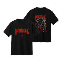 (Official genuine) Portugal National Team) Cristiano Ronaldo European Cup hand-painted graffiti style cheering T-shirt football fans short