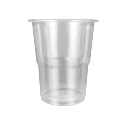 Disposable cup plastic cup aviation large household 1000 water cups thickened transparent commercial tea cup whole box