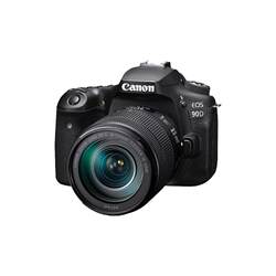 ກ້ອງ Canon/Canon 90D SLR professional 18-135USM lens kit 80d upgrade digital vlog