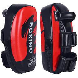 Professional Curved Muay Thai Foot Target for Children and Adults, Taekwondo Foot Target, Fighting Foot Target Training Equipment, Sparring Foot Target