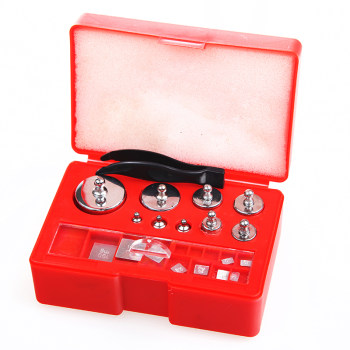 M1 grade aluminum box set balance standard split weight