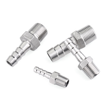 304 stainless steel outer wire pagoda joint scalp joint/hexagon hose/water pipe/leather pipe joint 2 points 3 points 4 points