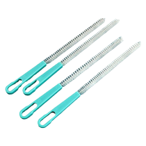 Baby bottle straw brush baby water cup cleaning small brush set extended hose cleaning special rough suction replacement brush