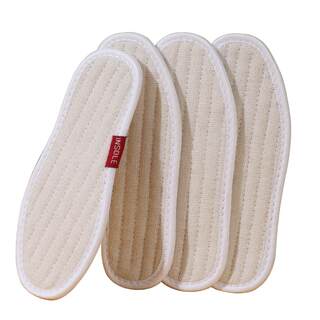 Breathable sweat-proof and odor-resistant cotton washable spring and summer children's insoles