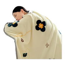 Shawl blanket universal for all seasons office nap blanket towel quilt summer thin sofa blanket childrens air conditioning blanket