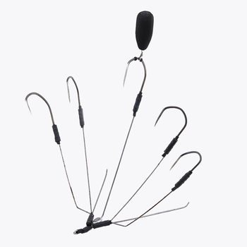 Visual anchor fish hook large rake hook high-rise fish new chicken claw hook high and low hook plus height large three hook ຫ້າ hook ມີຂາ hook