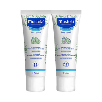 mustela Mustela Beibei Moisturizing Cream 40ml * 2 ເດັກນ້ອຍ baby spring ການດູແລຜິວຫນັງທີ່ມີຄວາມຊຸ່ມຊື່ນຍາວນານ