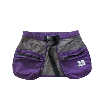 Multi-pocket zipper waist cover multi-functional apron waist bag