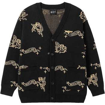 The god of love arrives boylondon24 couple knitted sweater The god of love arrives boylondon24 couple knitted sweater