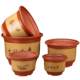 Household purple sand ceramic flower pots pottery clay planting stoneware bonsai
