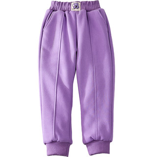 女童棉裤冬季加厚一条过冬儿童三层夹棉裤子秋冬新款外穿保暖罩裤