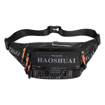 Luya fishing travel large-capacity takeaway rider courier multi-bag outdoor sports men's waist bag cycling chest bag