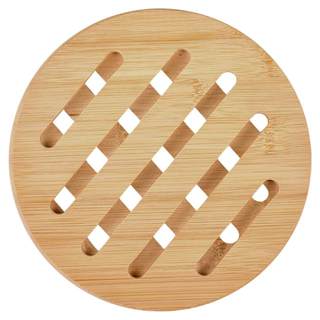 粤昌楠竹木隔热垫餐桌垫防烫垫厨房餐盘家用碗垫耐高温砂锅专用垫