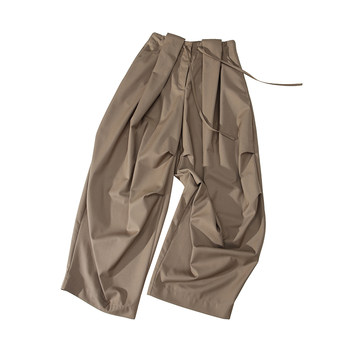Singlemoment suit trousers wide leg trousers paratrooper trousers