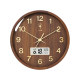Polaris New Chinese Style Intelligent Time Solid Wood Wall Clock