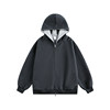 Dream made American cleanfit double zipper cardigan hooded sweatshirt men's spring and autumn heavyweight boys' jacket