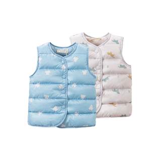 【商场同款】戴维贝拉宝宝羽绒内胆冬季装男童女童羽绒马甲儿童