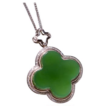 Original design jade gold inlaid jade gift for wife