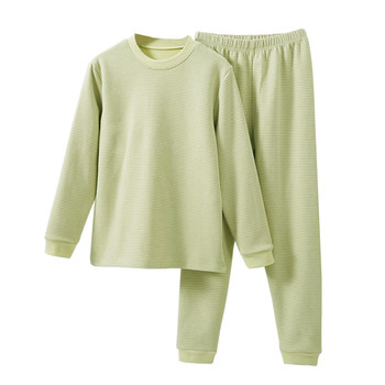 Junior high school students and teenagers autumn clothes and long johns warm suit