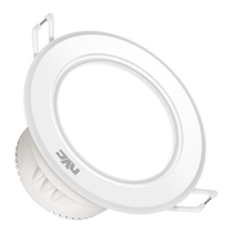 NVC lighting led downlight 4W6W ultra-thin embedded home spotlight living room ceiling aluminum hole light barrel light