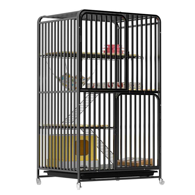 Bolded full-tube cat cage reinforces the platform large space