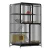 Bolded full-tube cat cage reinforces the platform large space