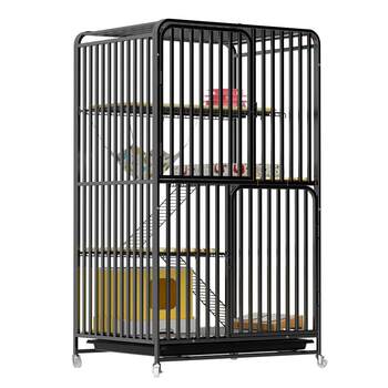 Bolded full-tube cat cage reinforces the platform large space