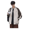 New large size stand collar jacket for men in spring and autumn