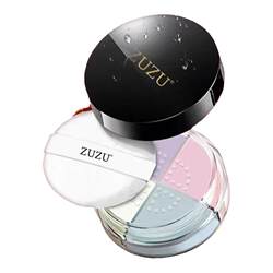 Zuzu 메이크업 분산 파우더 4 그리드 오래 지속