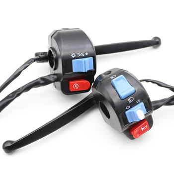 Young Man's Zuma Ghost Fire Electric Motorcycle Disc Drum Brake Handlebar Switch Assembly Scooter Start Horn Combination Switch