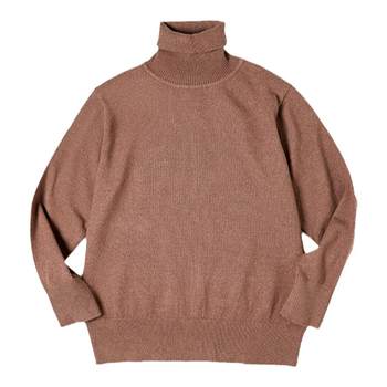 Maden workwear american casual solid color turtleneck sweater Maden workwear american casual solid color turtleneck sweater