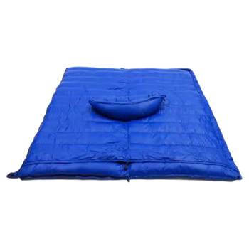 Envelope sleeping bag for two people outdoor plus large couple splicing Envelope sleeping bag for two people outdoor plus large couple splicing